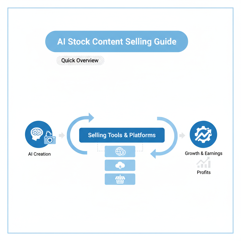 Quick Overview: AI Stock Content Selling Tools & Platforms