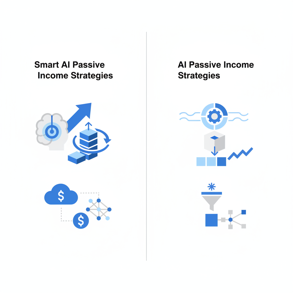 Side-by-Side Comparison: AI Passive Income Strategies