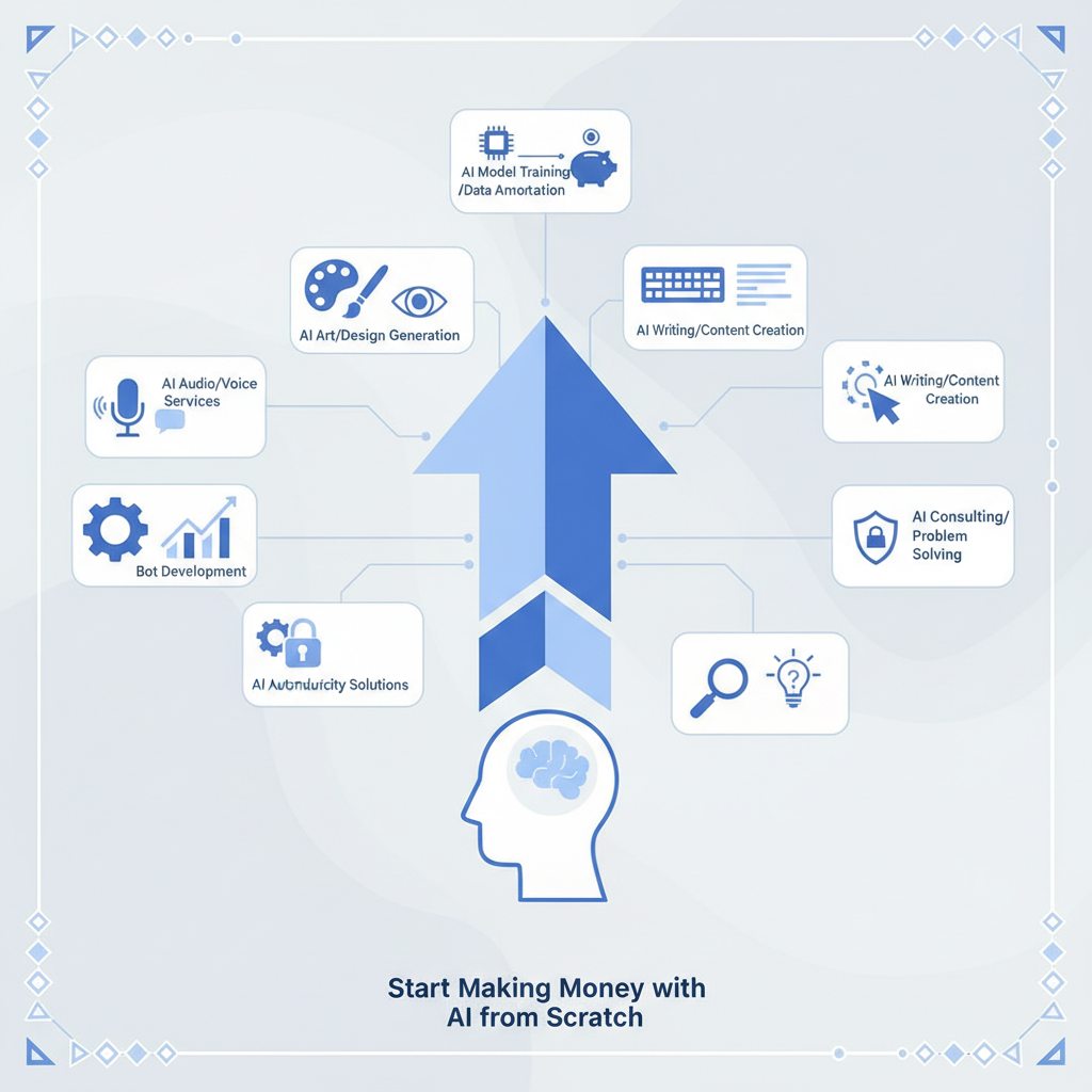7 Proven Ways to Make Money with AI from Scratch